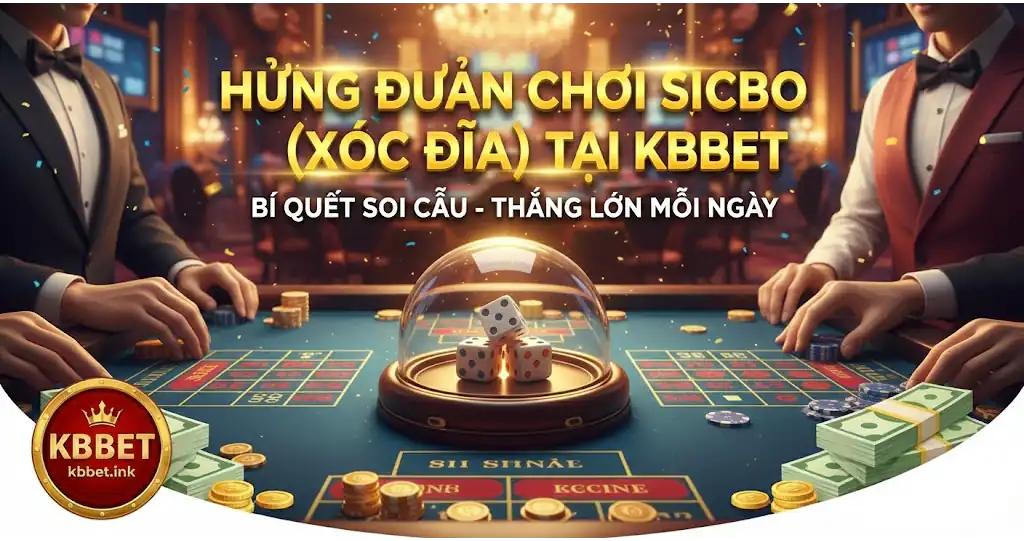 Hướng dẫn chơi Sicbo (Xóc đĩa) tại KBBET